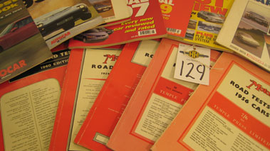Lot 129 - Motor Road Test Books.