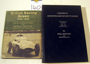 Lot 140 - British Racing Green 1946-1956