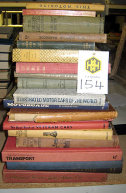 Lot 154 - Assorted Early Motoring Books