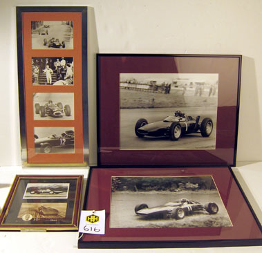 Lot 616 - Black And White Graham Hill Photographs Plus Others