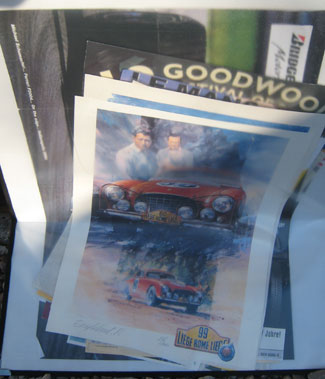 Lot 512 - Quantity Of Motoring Related Posters