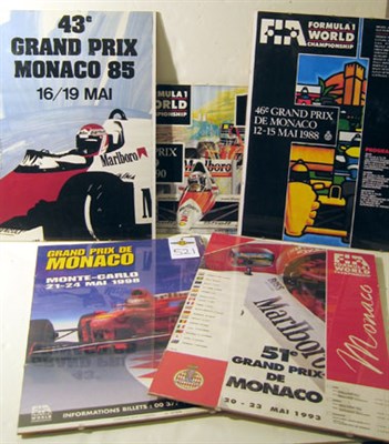 Lot 521 - Monaco Grand Prix Event Posters