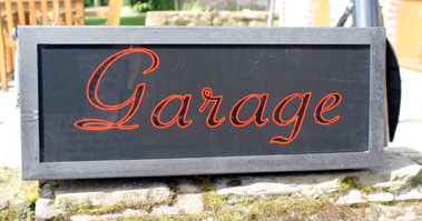 Lot 835 - Garage Illuminating Lightbox