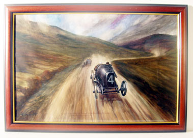 Lot 532 - 1912 Isle Of Man Tourist Trophy Original Artwork