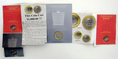 Lot 704 - Bahrain Grand Prix Celebratory Coin