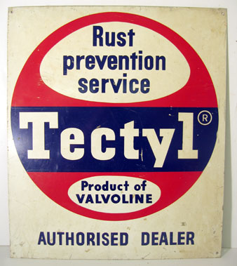 Lot 853 - Tectyl Rust Prevention Sign