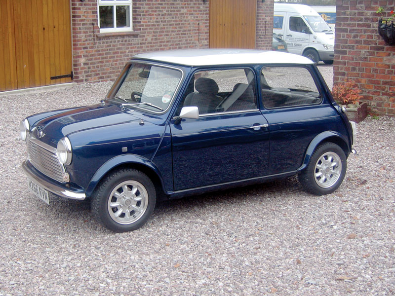 Sprite Blue Mini Lot 71 - 1995 Rover Mini Sprite