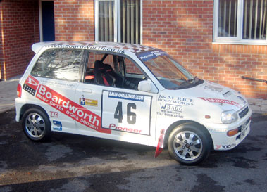 Lot 74 - 1998 Daihatsu Avanzato Rally Car