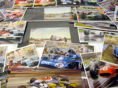 Lot 701 - Large Quantity Of Motor Racing Postcards