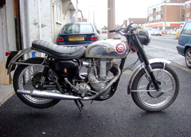 1954 bsa gold star