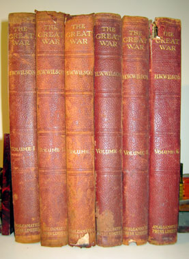 Lot 409 - The Great War By H.W. Wilson - Volumes I-Vi