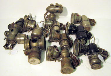 Lot 414 - Assorted Cycle Lamps