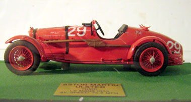Lot 253 - Aston Martin Ulster Le Mans 1:20 Scale Model