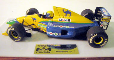 Lot 263 - Benetton B191 F1 1:24 Scale Model