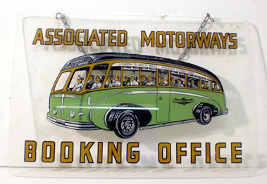 Lot 417 - Associated Motorways Hanging Panel