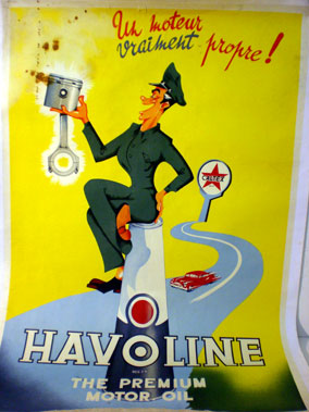 Lot 529 - Caltex Havoline Original Advertisement Poster