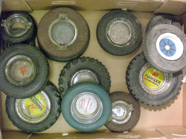 Lot 285 - Quantity Of Tyre Manufacturer Ashtrays