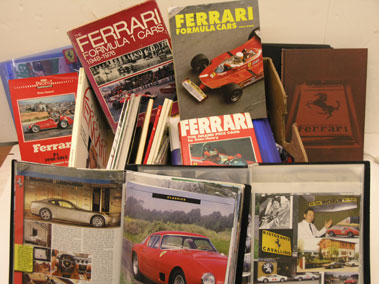 Lot 114 - Assorted Ferrari Ephemera
