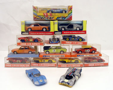 Lot 298 - Solido 1/43rd Scale Group Of Racing & Rally Cars