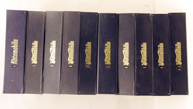 Lot 120 - Ten Bound Volumes Of The Automobile