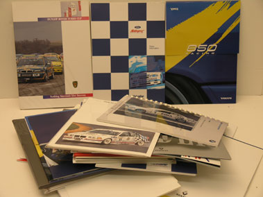 Lot 713 - Touring Car Press Packs & Photographs