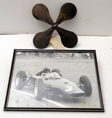 Lot 631 - Graham Hill/Brm Memorabilia