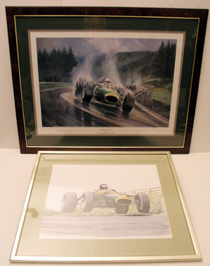 Lot 579 - Two Single-Seater Limited Edition Prints