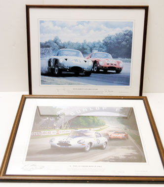 Lot 580 - Two Limited Edition Prints By K.Woodcock
