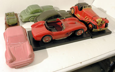 Lot 226 - Porcelain Motor Car Models