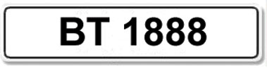 Lot 8 - Registration Number BT 1888