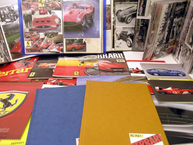 Lot 110 - Assorted Ferrari Literature