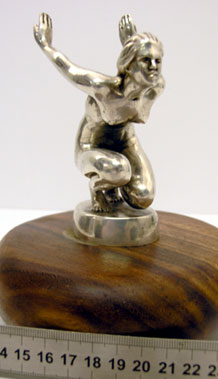 Lot 343 - Straker-Squire Crouching Lady Mascot