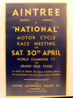 Lot 505 - Two Aintree Motorcycle Meeting Posters