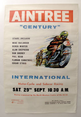 Lot 514 - Aintree 'Century' Original Advertising Poster