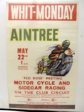 Lot 515 - Aintree Race Course Original Advertising Poster