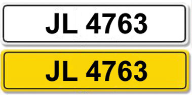 Lot 12 - Registration Number JL 4763