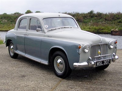 Lot 90 - 1959 Rover 90 Saloon