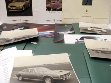 Lot 103 - Quantity of Aston Martin Paperwork