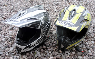 Lot 420 - Two Child's Motocross Helmets