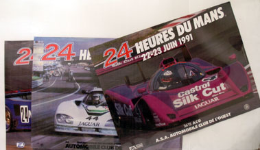 Lot 502 - Five Original 24 Heures Du Mans Race Posters