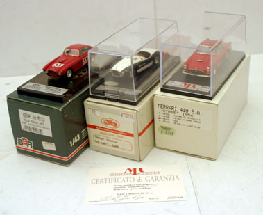 Lot 952 - Ferrari - 340 and 410 (BBR, MR+ and Minicars)