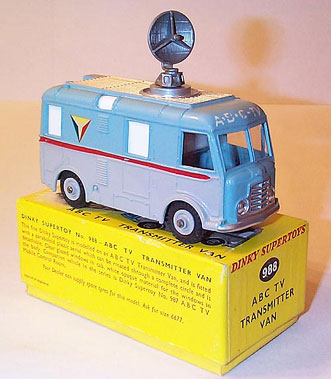 Lot 1000 - Dinky Toys #988 ABC TV Transmitter Van