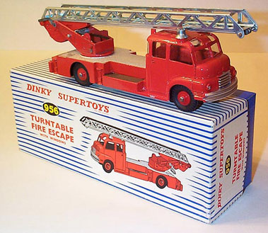 Lot 1003 - Dinky Toys #956 Bedford Turntable Fire Escape