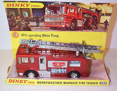 Lot 1021 - Dinky Toys #285 Merryweather Marquis Fire Tender