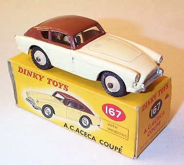 Lot 1027 - Dinky Toys #167 A.C. Aceca Coupe