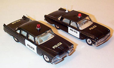 Lot 1029 - Dinky Toys 2 x Unboxed #258 American Police Cars