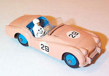 Lot 1040 - Dinky Toys #111 Triumph TR2 Competition