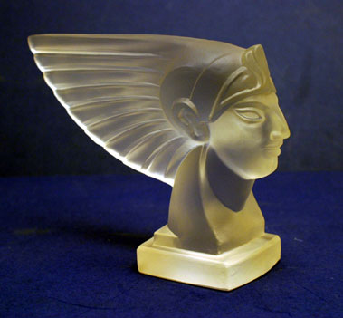 Lot 305 - 'Pharaoh' Glass Accessory Mascot