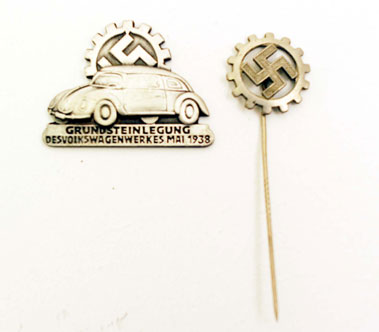 Lot 207 - German Factory Pin Badges