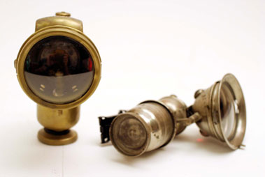 Lot 401 - Two Early Acetylene Cycle Lamps
